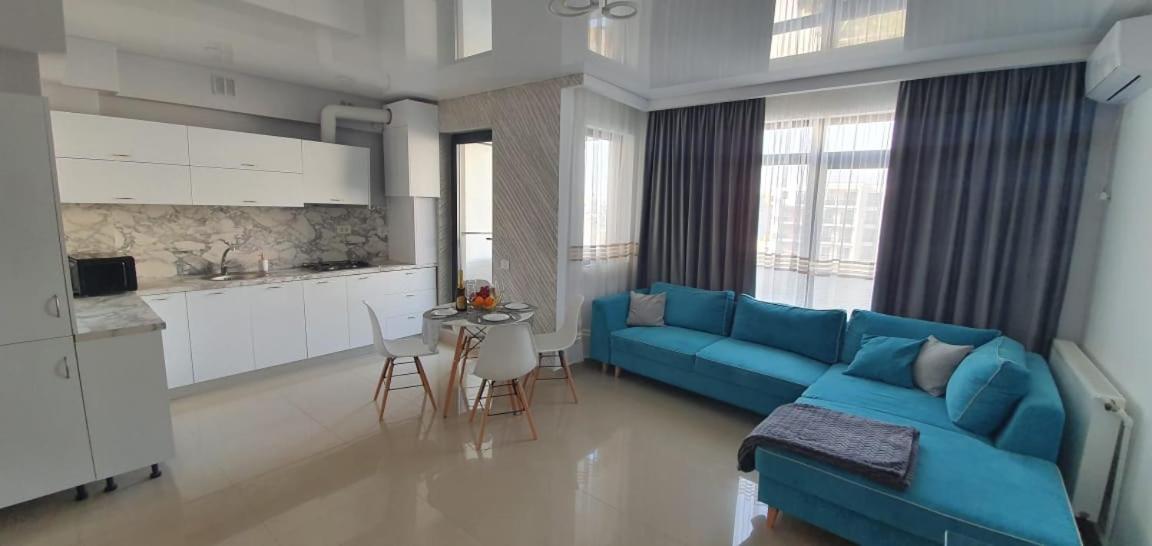Mamaia Nord Seaside Apartment Navodari Bagian luar foto