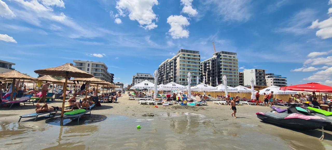 Mamaia Nord Seaside Apartment Navodari Bagian luar foto